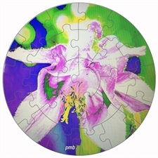 Rundes Fotopuzzle