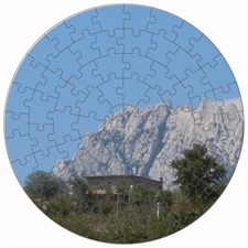 Rundes Fotopuzzle