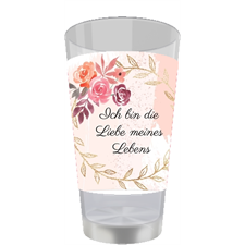 Glas Trinkbecher