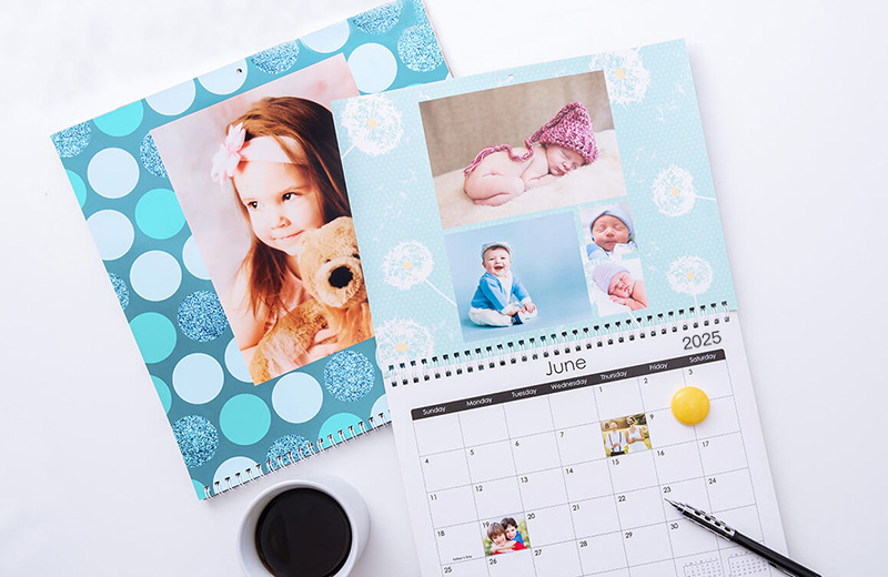 Personalisierte Fotokalender für 2025 – Der perfekte Start ins neue Jahr